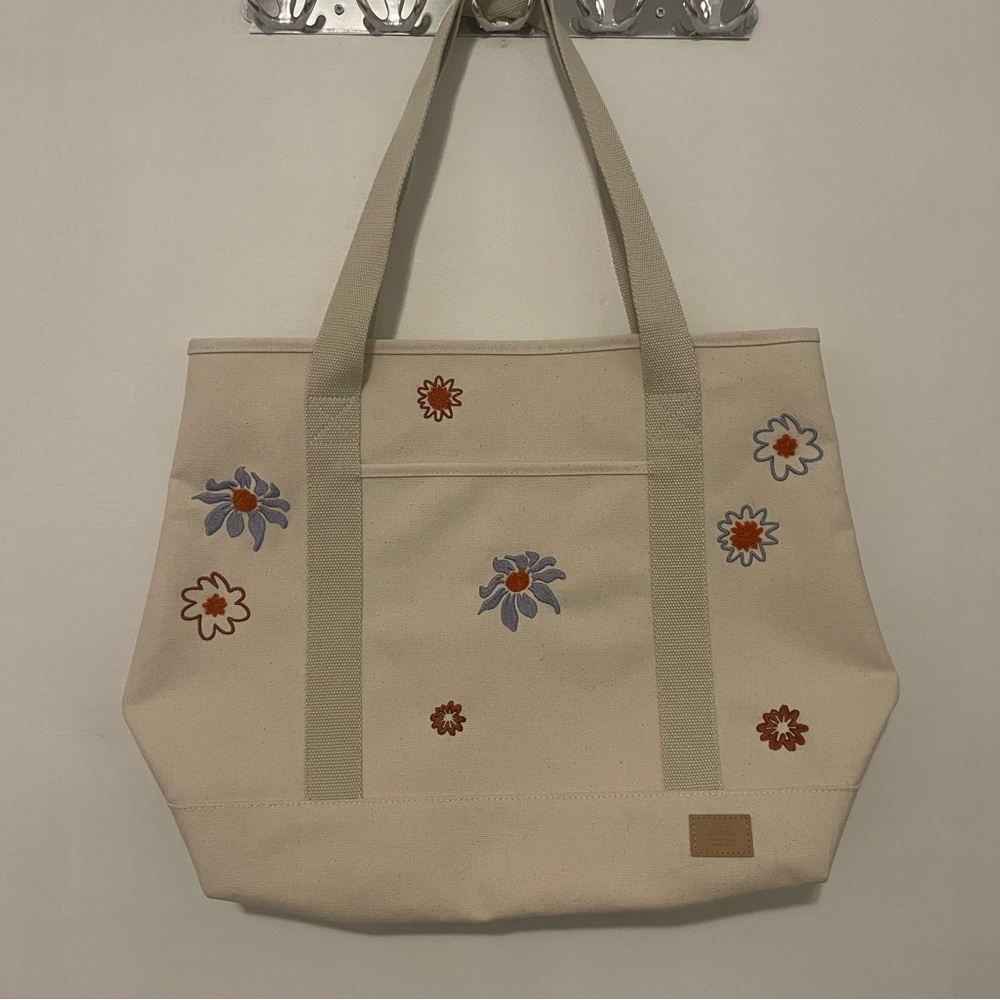 Vans Summer Bloom Canvas Tote Bag